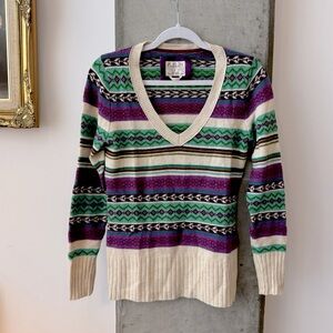 Vintage wool knit sweater